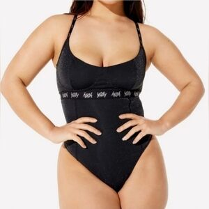 Yitty Shimmery Lurex Bodysuit — Size 2X | Supportive + Medium Compression